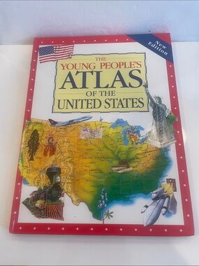 The Young People's Atlas of the United States kingfisher oversized New Edition